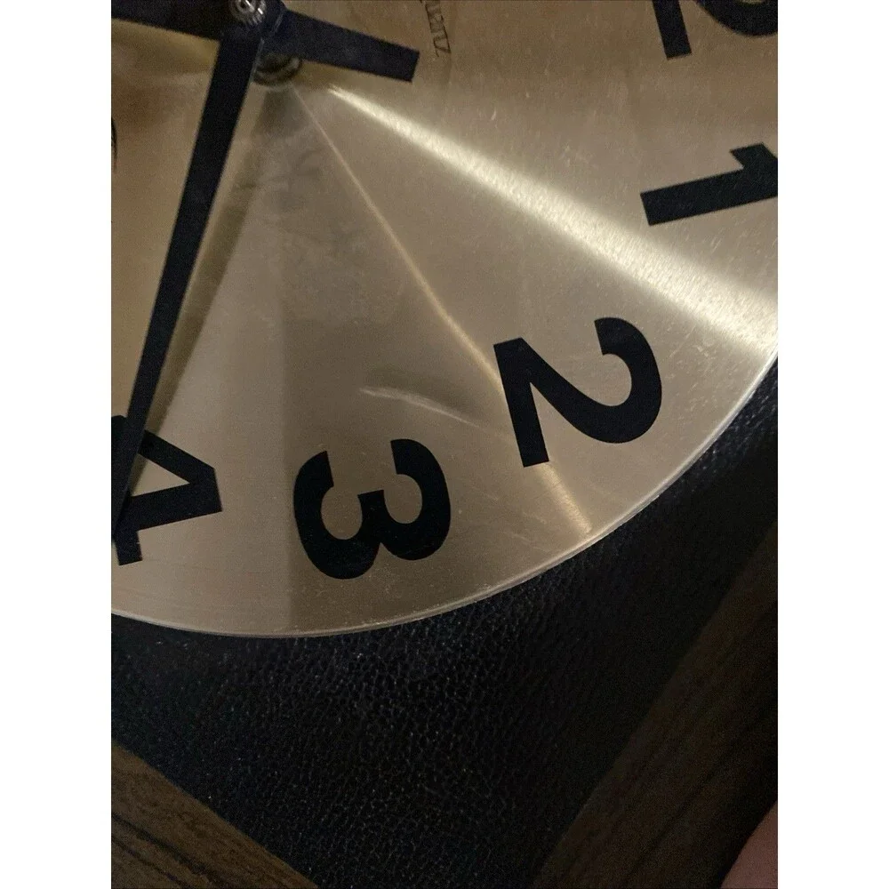 Seth Thomas  Wall Clock MCM Vintage Diamond Square